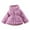 Hot Pink, variant on Annhoo Toddler Girls Winter Plush Jackets Full Zipper Long Sleeves Warm Coats Baby Cute Ears Hooded Outwears
