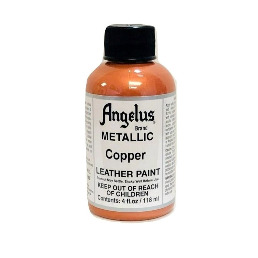 metallic leather paint