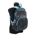 thumbnail image 5 of Eastsport Mesh Backpack With Adjustable Padded Shoulder Straps, Graphite/Mint Blue, 5 of 6