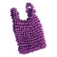 thumbnail image 1 of Stretch Bag Pleated Shopping Bag Foldable Portable Large Capacity Top Handle Bag, 1 of 7