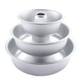 thumbnail image 4 of HLONK Moule à Gâteau Rond en Alliage d'Aluminium Chiffon Cheminée Creuse Moules à Gâteau DIY, 4 of 17