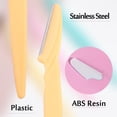 thumbnail image 3 of Dermaplaning Tool Eyebrow Razors for Women，Blade for Eyebrows and Peach Fuzz Face Razors for Women Perfect Travel Essential, 3 of 5