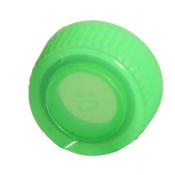 Bio Plas 4220R Screw Cap With O-Ring For Bio Plas Screw Cap MCT - 1000 pk - Green