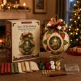 thumbnail image 4 of Cififendec Christmas Nativity Patchwork Bauble DIY Craft Kit, 7.87", Quilt Ball Ornament Making Set for Handmade Xmas Tree Hanging Assembly, 4 of 9