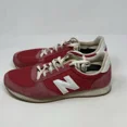 thumbnail image 4 of New Balance 220 Sneakers Mens 10.5 Red Suede Retro Running Shoes Trainers, 4 of 5