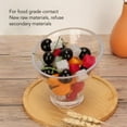 thumbnail image 5 of Acrylic Salad Bowl Slanted Salad Mixing Bowls Skid Resistant Bottom Serving Bowl For Pasta Fruit Sauces, 5 of 13