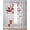 Off-White, variant on Red Valentines Day Sheer Curtains 39 Inch Length 2 Panels Set for Living Room/Bedroom, Red Love Heart Tree Vintage Kitchen Curtains Grommet Semi-Sheer Curtains Drapes Window Treatments 27.5"x39"x2