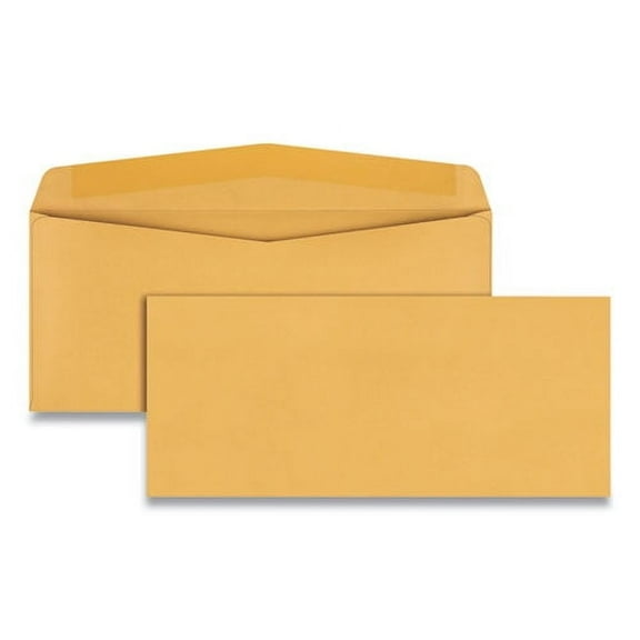 Quality Park Kraft Envelope, #14, Commercial Flap, Gummed Closure, 5 X 11.5, Brown Kraft, 500/box | Order of 1 Box