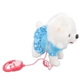 thumbnail image 1 of Perro electrónico, perro de peluche electrónico interactivo cachorro perro caminando juguete perro rendimiento inigualable Jadeshay A, 1 of 8