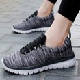 thumbnail image 2 of HAOSHIDUO Womens Walking Shoes Mesh Sneakers Lightweight Comfortable Arch Support, 2 of 5