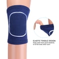 thumbnail image 4 of Rodilleras protectoras Uxcell L para voleibol, rodilleras de esponja, 3 pares, color azul, 4 of 6