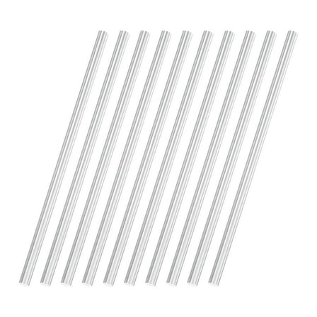 Uxcell 10Pack Round Steel Rods, 3.4mm x 100mm SKD11 Steel Solid Lathe Bar Stock Tool