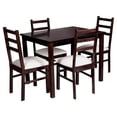 thumbnail image 1 of Comedor 4 sillas con Mesa Rectangular Nogal Camacho, 1 of 4