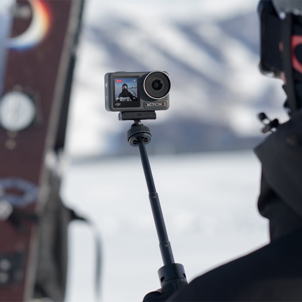 DJI Mini Extension Rod with Built-In Tripod for Osmo Series Action Cameras