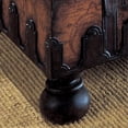 thumbnail image 6 of Bowery Hill Modern Wood Top Brown Finish Wood Trunk Coffee Table, 6 of 7