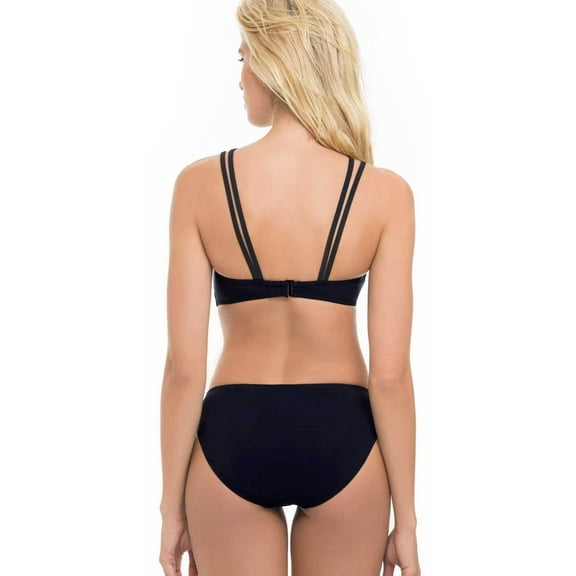 Profile by Gottex Tutti Frutti Classic Bikini Bottom in Black 1P90-001 Black / 16