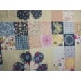 thumbnail image 5 of G&J Rainbow Cloud Cotton 3PC Floral Patchwork Quilt Set Full/Queen Size, 5 of 5