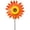 C, variant on Outdoor Windmills Sunflower shaped Large for Garden Yard and Party Decor Colorful and Durable