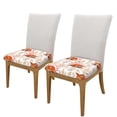 thumbnail image 2 of KLL Cute Sleepy Fox Pattern Seat Covers for Dining Room Chairs,Washable Chair Seat Chair Covers Seat Protector-Two Pieces, 2 of 7
