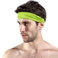 thumbnail image 2 of MSJUHEG Headbands for Women,Sweat Band,Running Headband,Headbands for Women Non Slip,Workout Headbands for Women,Running Headband Non Slip Sports Headbands Green One Size, 2 of 4