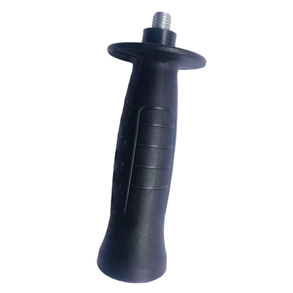 koolsoo Angle Grinding Auxiliary Handle Grip for Polisher Power Tool Accessory Threaded Non Slip for Cutting Machine Replacement Black M8 Textured