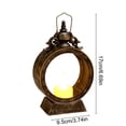 thumbnail image 7 of Vintage Clock-Style LED Lantern, Battery Operated Flameless Candle Light with Handle for Tabletop, Patio & Wedding Decor, 7 of 7