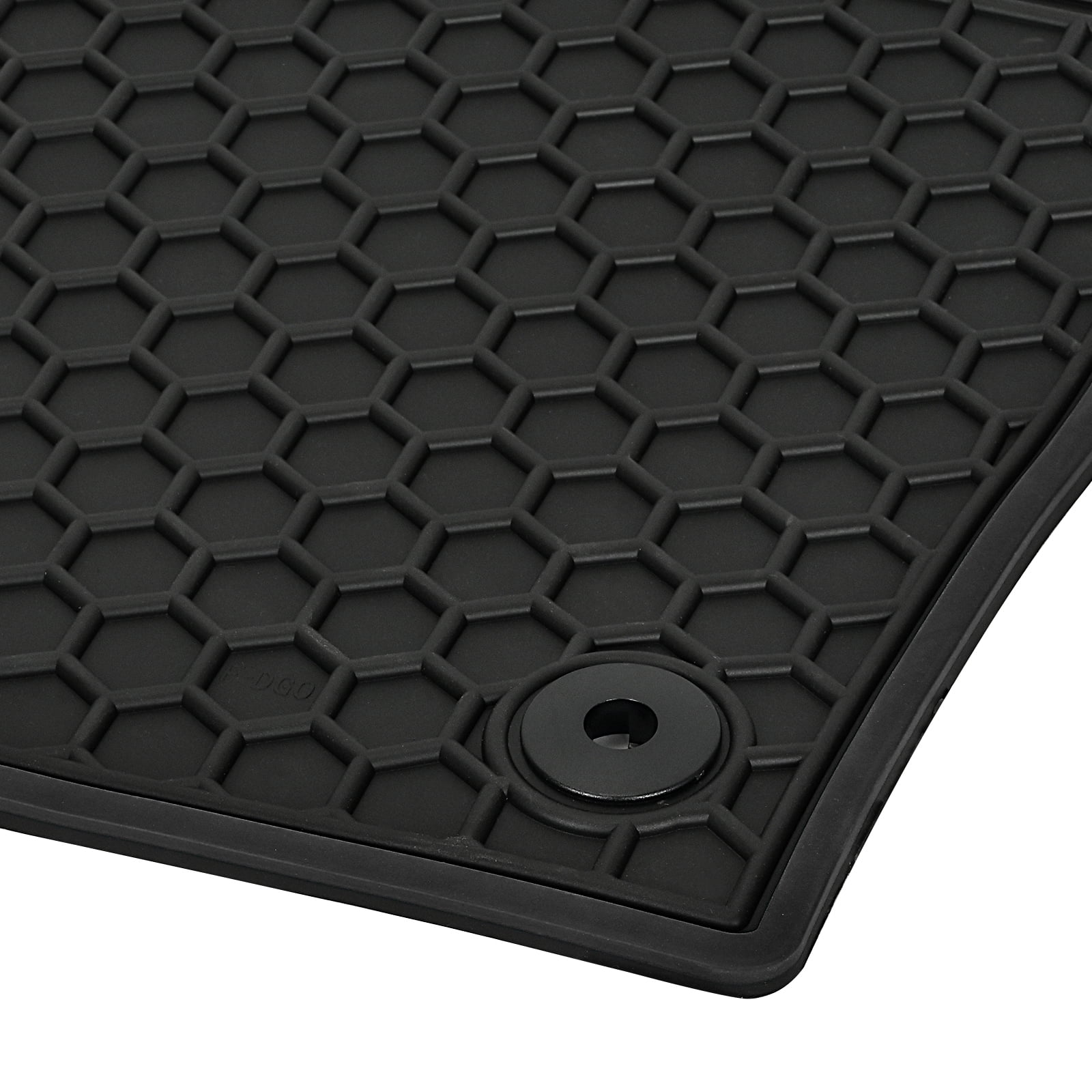 San Auto Car Floor Mats Custom Fit for Chevrolet Chevy Camaro 2016-2024 Rubber Black Car Floor Liners All Weather Protection Heavy Duty Odorless