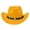 Yellow, variant on TIANZEN Blend Wide Brim Cowboy Hat For And Classic Western Fedora With Stylish Cowboy Hat Adult