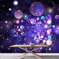 thumbnail image 3 of wall26 - Abstract 3D Glowing Bubbles Background - Canvas Art Wall Decor -66 inchx96 inch, 3 of 6