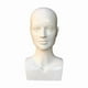thumbnail image 2 of Soporte para exhibición de gorra de maniquí masculino, soporte para exhibición de cabeza de maniquí, para gafas Blanco brillante, 2 of 9
