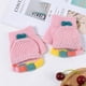 thumbnail image 1 of Guantes de punto con vuelta para niños de otoño e invierno, de medio dedo, de doble propósito, para niños y niñas, bonitos y cálidos dedos expuestos, para niños y estudiantes, 1 of 6
