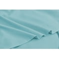 thumbnail image 5 of 7 Piece Rayon Made From Bamboo Sheet Set by OKAO, Split Aqua Sheets - Silky Soft- Wrinkle Free- Deep Pockets- Softer and Stronger Than Cotton - 2 Fitted Sheet, 1 Flat, 4 Pillowcases Split King, Aqua, 5 of 5