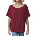 thumbnail image 5 of SNKSDGM Women's Plus Casual Easter Shirt Tops for Women Trendy Summer Women's Oversized T-Shirt with Batwing Sleeves Short Sleeve Tops Shirts for Women Long Sleeve Trendy, 5 of 6
