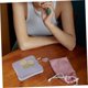thumbnail image 5 of Organizador de toallas sanitarias, 4 piezas, bolsa de viaje para pañales, bolsa pequeña (tulipán morado), organizador de cordón en forma de F, bolsa para pañales, bolsa para toallas sanitarias con cre, 5 of 5