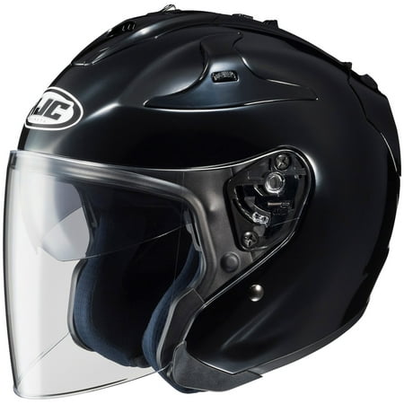 HJC FG-Jet Solid Open Face Helmet Gloss Black XXL