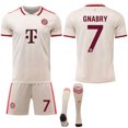 thumbnail image 1 of FC Bayern Munich Kids Football Shirt 2024-25, Size No.7, Gnabry, 1 of 2