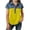 Yellow., variant on Agkizg Girls Faux Denim Button Down Shirt Short Sleeve Collared Top for Kids Casual Summer T-Shirt, Sizes 12-13 Years