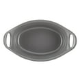 thumbnail image 3 of Rachael Ray Ceramics 2-Piece Oval Au Gratin Set, Gray, 3 of 6