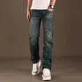 thumbnail image 3 of Pantalones Cargo Hip Hop New Rock para hombre, pantalones vaqueros recortados para hombre, pantalones vaqueros Y2k vintage retro casuales, elegantes, suaves, ropa de calle gótica Y 2k, 3 of 4