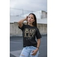 thumbnail image 2 of Bayley Flying Elbow Drop Black T-shirt, 2 of 4