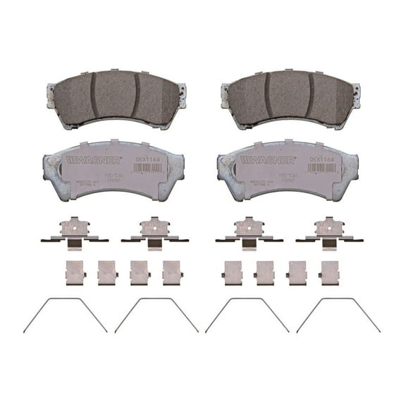 Disc Brake Pad Set Fits select: 2006-2012 FORD FUSION, 2008-2013 MAZDA 6