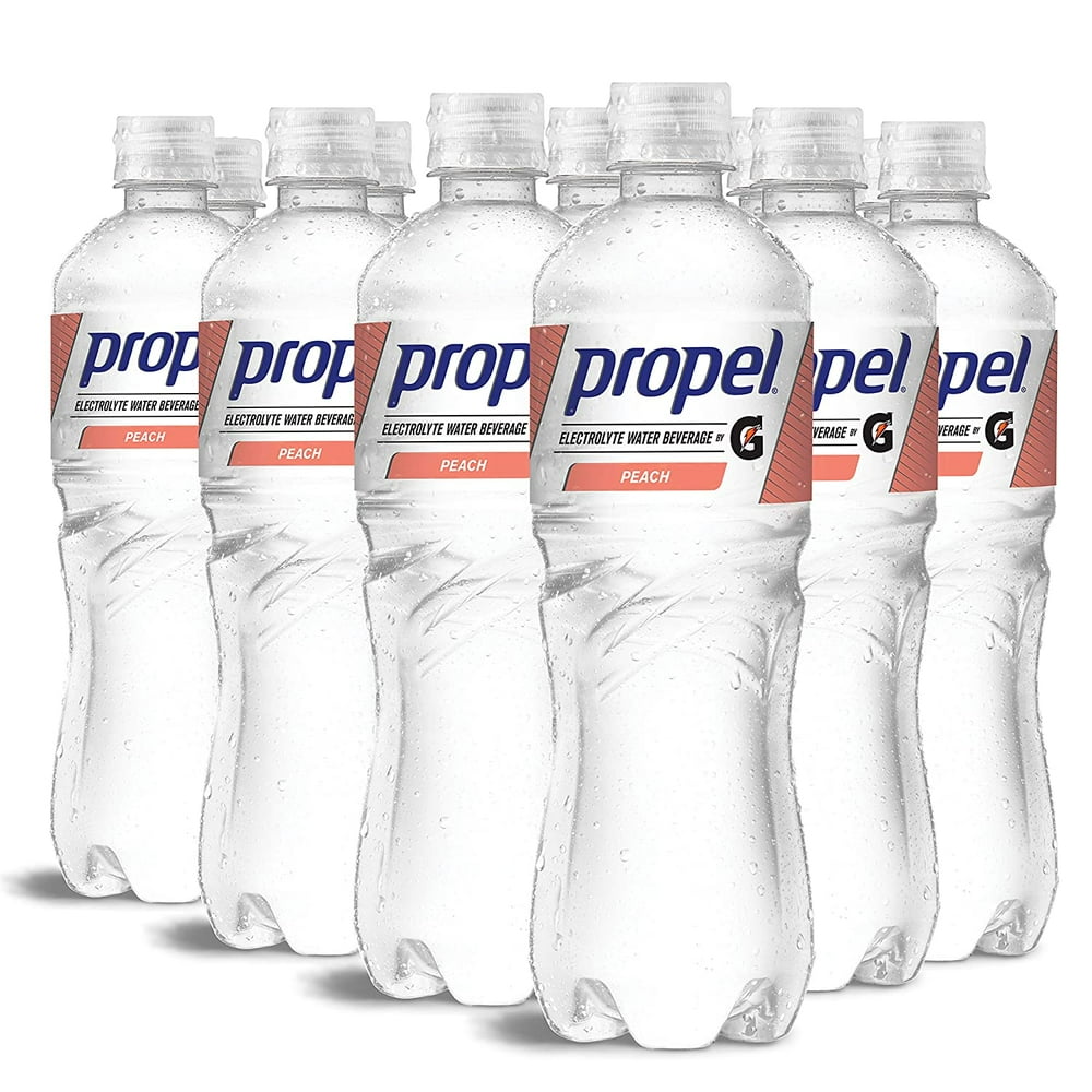 Propel, Peach, Zero Calorie Water Beverage with Electrolytes & Vitamins