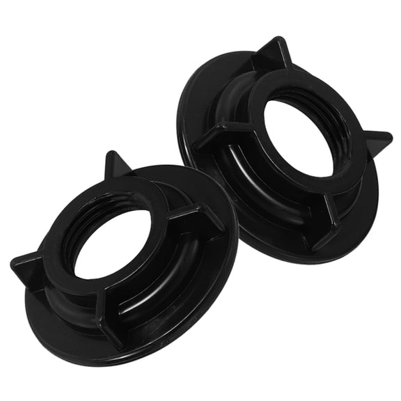 TABLZONE Black Faucet Mounting Nut Universal Fixing Fitting for Bathroom Wash Basin Tap Repair and Fastening
