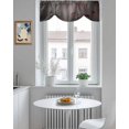 thumbnail image 5 of Halloween Tie Up Valances Curtain, Adjustable Kitchen Valances for Windows Decor, Rod Pocket Short Curtains Set for Bedroom/Bathroom, 60"x18", 5 of 8