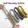 thumbnail image 4 of Hairband for Women's Hair, 8pcs Elastic Headbands for Women, Solid Color, Ribbed Knitting, Soft, Non-slip, Stretchy, Breathable, Suitable for Any Occasions, Hair Styling Accessories, 4 of 4
