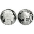 thumbnail image 2 of 1 Troy oz Buffalo .999 Fine Silver Round, 2 of 3