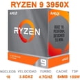 thumbnail image 2 of Procesador AMD  RYZEN 9 3950X 3.5 GHz 16 Core AM4, 2 of 3