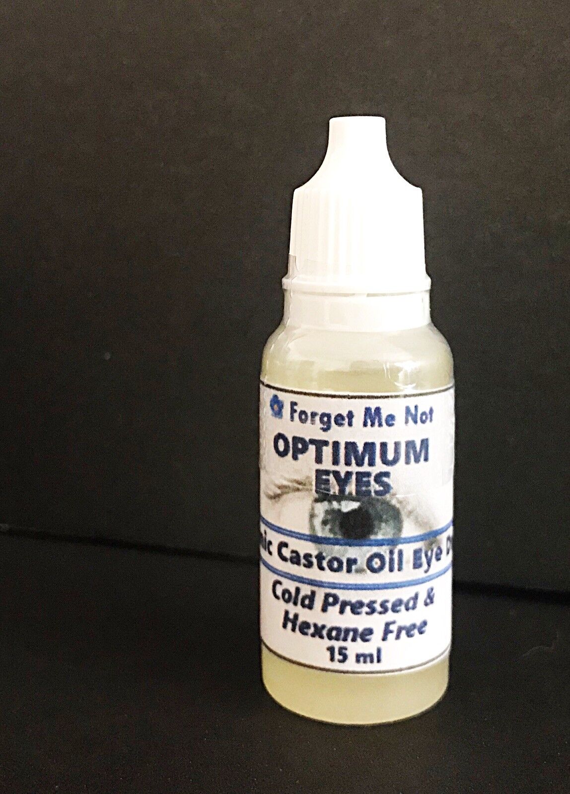 ORGANIC CASTOR OIL EYE DROPS Pharmaceutical Grade Dry Eyes Cataracts