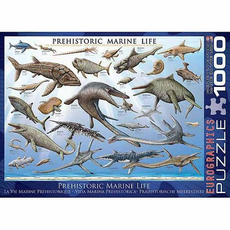 EuroGraphics Prehistoric Marine Life 1000-Piece Puzzle