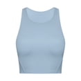 thumbnail image 1 of Débardeur Dos Nageur Sans Manches Sexy pour Femmes Crop Top Col Halter, 1 of 5